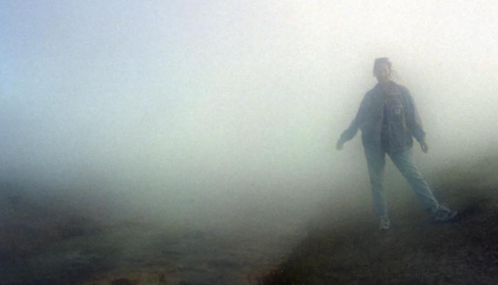 Sandra a Yellowstone