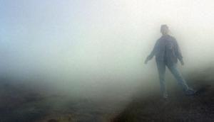 Sandra a Yellowstone