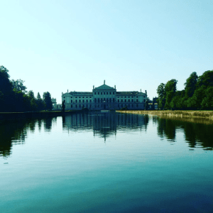 Running into the beauty.